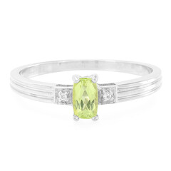 Anello in argento con Tormalina Cuprian