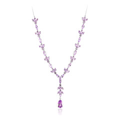 Collana in argento con Ametista Boliviana