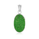 Ciondolo in argento con Uvarovite