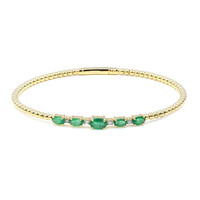 Bracciale in oro con Smeraldo Zambia AAA (CIRARI)