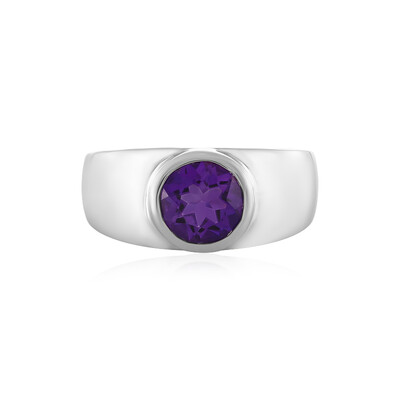 Anello in argento con Ametista del Marocco