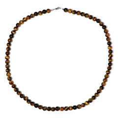 Collana in argento con Occhio di Tigre