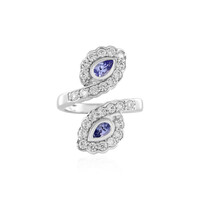 Anello in argento con Tanzanite