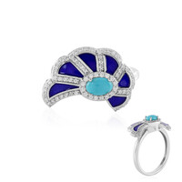 Anello in argento con Turchese Sleeping Beauty