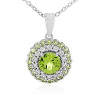 Collana in argento con Peridoto