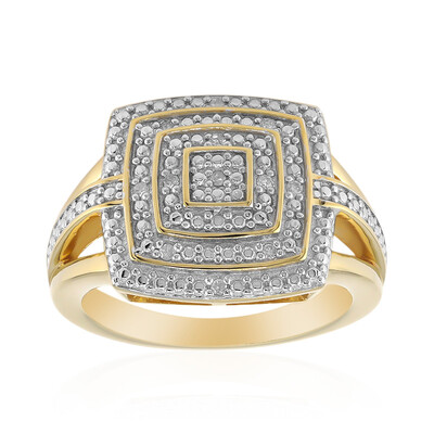 Anello in argento con Diamante I3 (I)