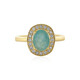 Anello in argento con Grandidierite