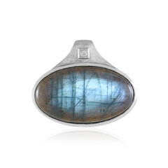 Ciondolo in argento con Labradorite