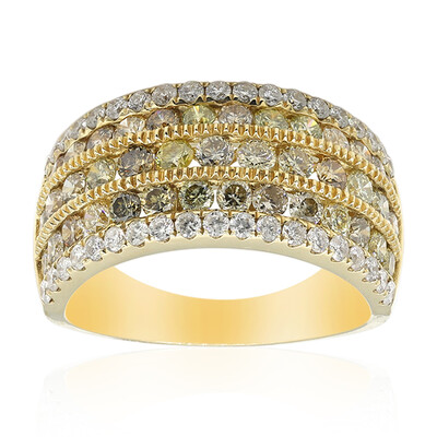 Anello in oro con Diamante Fancy SI2 (CIRARI)