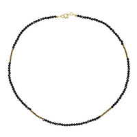Collana in argento con Spinello Nero
