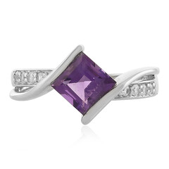 Anello in argento con Ametista