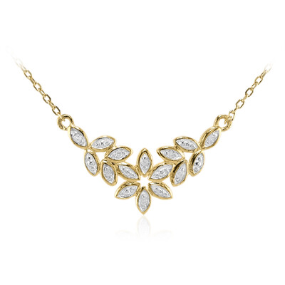 Collana in argento con Diamante I3 (I)