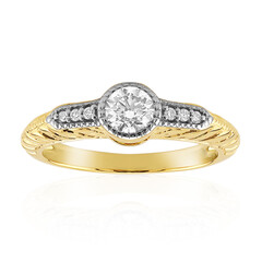 Anello in oro con Diamante SI1 (G)