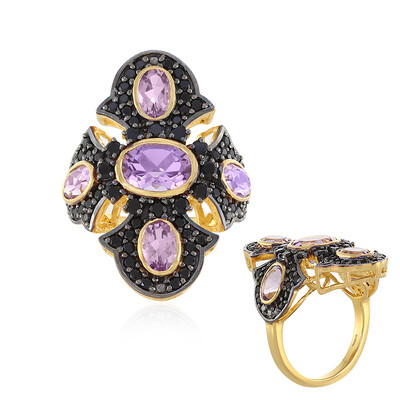 Anello in argento con Ametista Rose de France