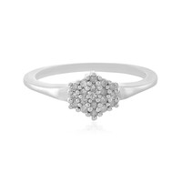Anello in argento con Diamante I1 (I)