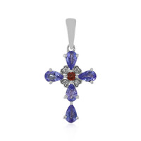Ciondolo in argento con Tanzanite