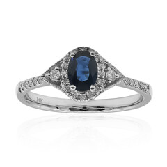Anello in oro con Zaffiro Ceylon (CIRARI)