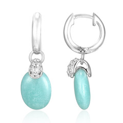 Orecchini in argento con Amazzonite