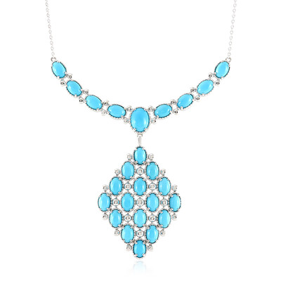 Collana in argento con Turchese Sleeping Beauty
