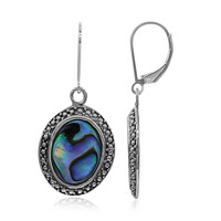 Orecchini in argento con Conchiglia Abalone (Art of Nature)