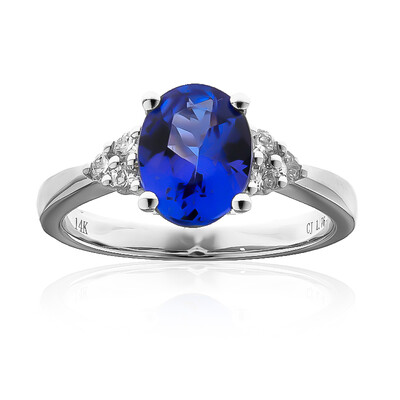 Anello in oro con Tanzanite AAA (CIRARI)
