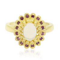 Anello in argento con Opale di Welo