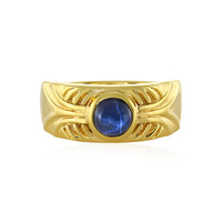 Anello in argento con Zaffiro Stellato Blu