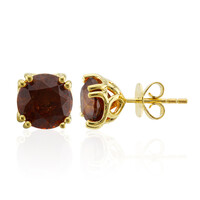 Orecchini in oro con Sfalerite spagnola