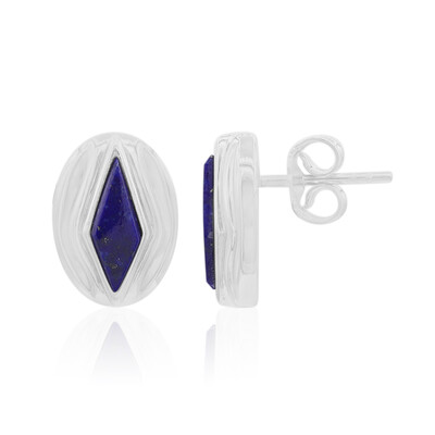 Orecchini in argento con Lapislazzuli (MONOSONO COLLECTION)