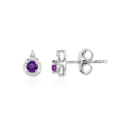 Orecchini in argento con Ametista