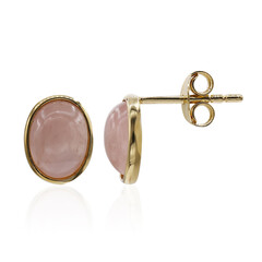 Orecchini in argento con Quarzo Rosa