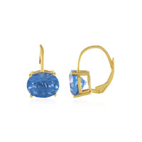 Orecchini in argento con Fluorite Cangiante