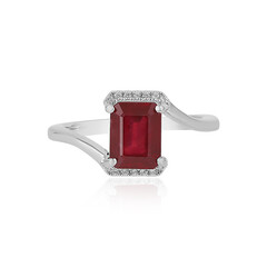 Anello in argento con Rubino Bemainty