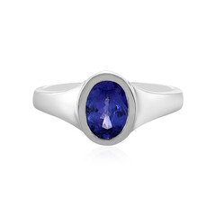 Anello in argento con Tanzanite
