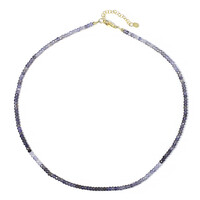 Collana in argento con Iolite