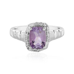 Anello in argento con Ametista Rose de France
