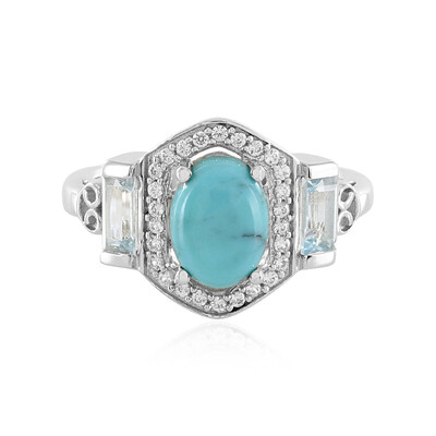Anello in argento con Turchese