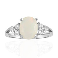 Anello in argento con Opale di Welo