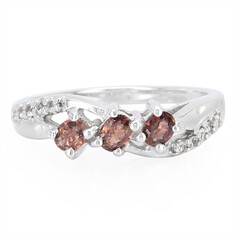 Anello in argento con Zaffiro Cangiante (non riscaldato)