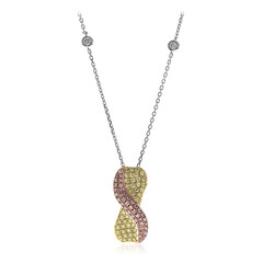 Collana in oro con Diamante SI2 (H) (CIRARI)