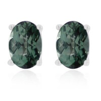 Orecchini in argento con Apatite Cromo