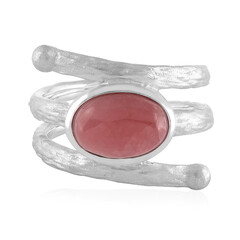 Anello in argento con Rodocrosite