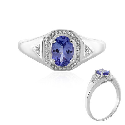 Anello in argento con Tanzanite