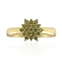 Anello in oro con Diamante Giallo VS1