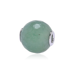 Ciondolo in argento con Avventurina Verde
