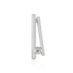 Ciondolo in argento con Diamante Giallo I3