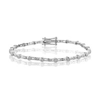 Bracciale in oro con Diamante Flawless (F) (LUCENT DIAMONDS)