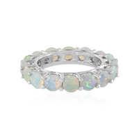 Anello in argento con Opale di Welo