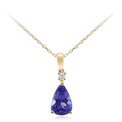 Collana in oro con Tanzanite AAA (CIRARI)