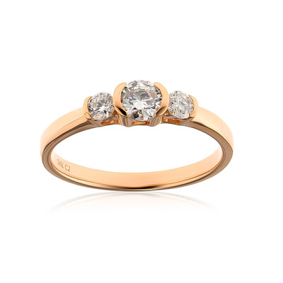 Anello in oro con Diamante I1 (H) (CIRARI)